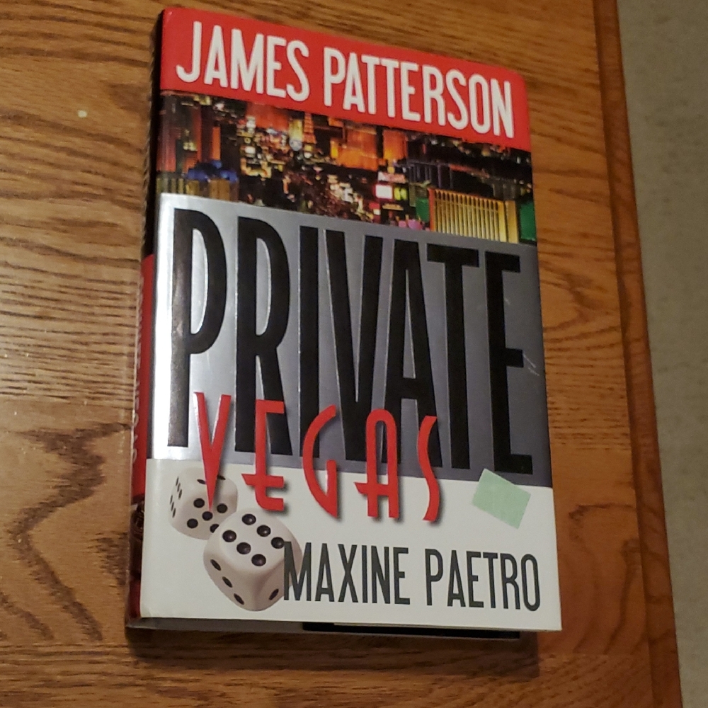 James Patterson Private Vegas Hardcover Book Maxine Paetro